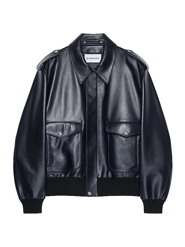 Aviator Jacket in Leather
