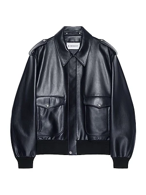 Aviator Jacket in Leather
