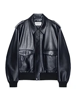 Aviator Jacket in Leather