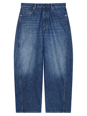 Jeans washed denim