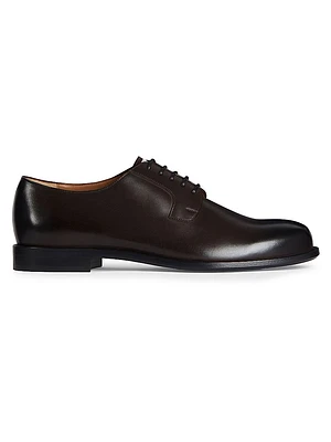 Label Derbies Leather
