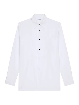 Shirt Poplin with Plastron