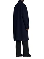 Double-Breasted Wool Coat