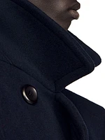 Double-Breasted Wool Coat