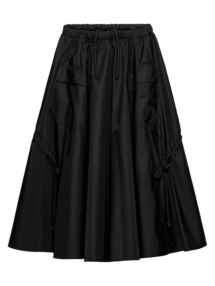 Re-Nylon Circle Skirt