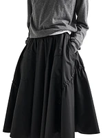 Re-Nylon Circle Skirt