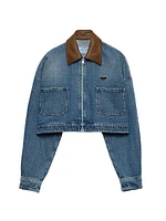 Cropped Denim Jacket