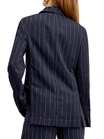 Teddy Jacket Striped Porto Weave