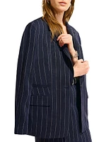 Teddy Jacket Striped Porto Weave