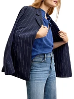Teddy Jacket Striped Porto Weave