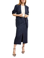 Teddy Jacket Striped Porto Weave