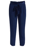 Allyn Silk-Blend Pants