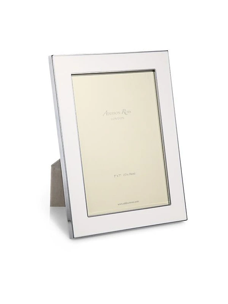 Enameled Photo Frame