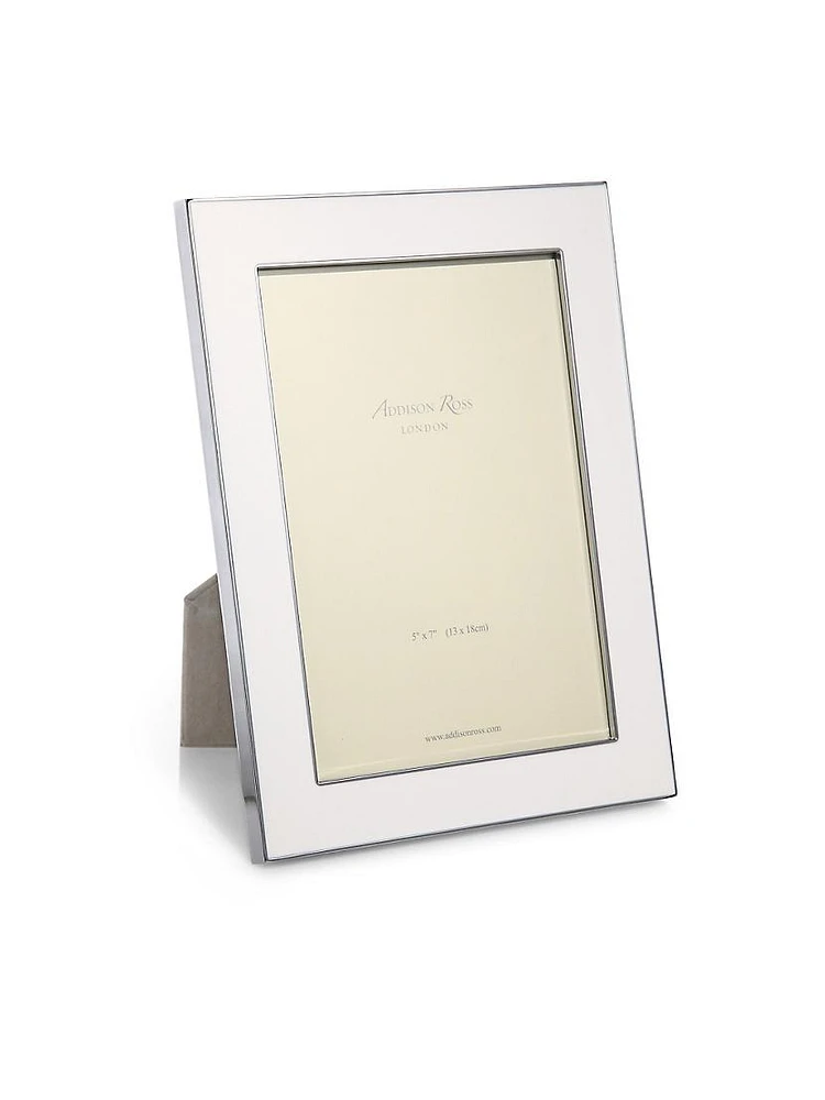Enameled Photo Frame