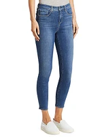 Margot Mid-Rise Stretch Skinny Ankle Jeans