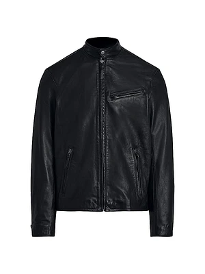 Lambskin Café Racer Jacket