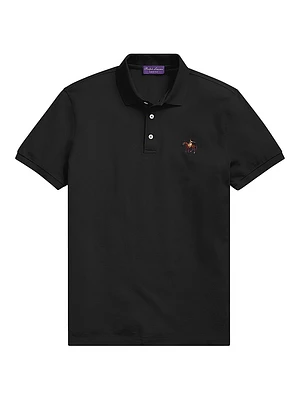 Cotton Pique Standing Horse Polo