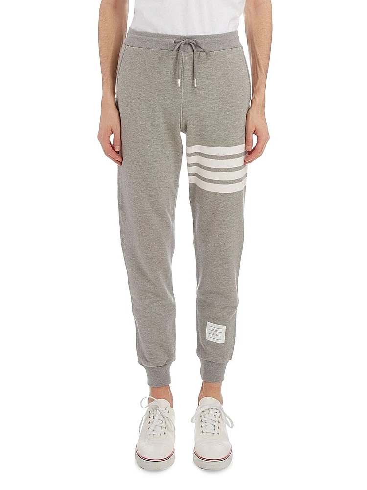 Stripe Cotton Joggers