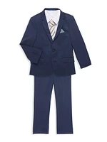 Little Boy's & Pindot Casual Cotton Button-Down Shirt