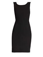 Double-Face Sheath Dress