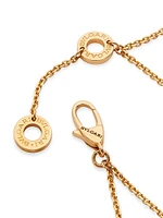 Divas' Dream 18K Rose Gold & Diamond Pendant Double-Strand Bracelet
