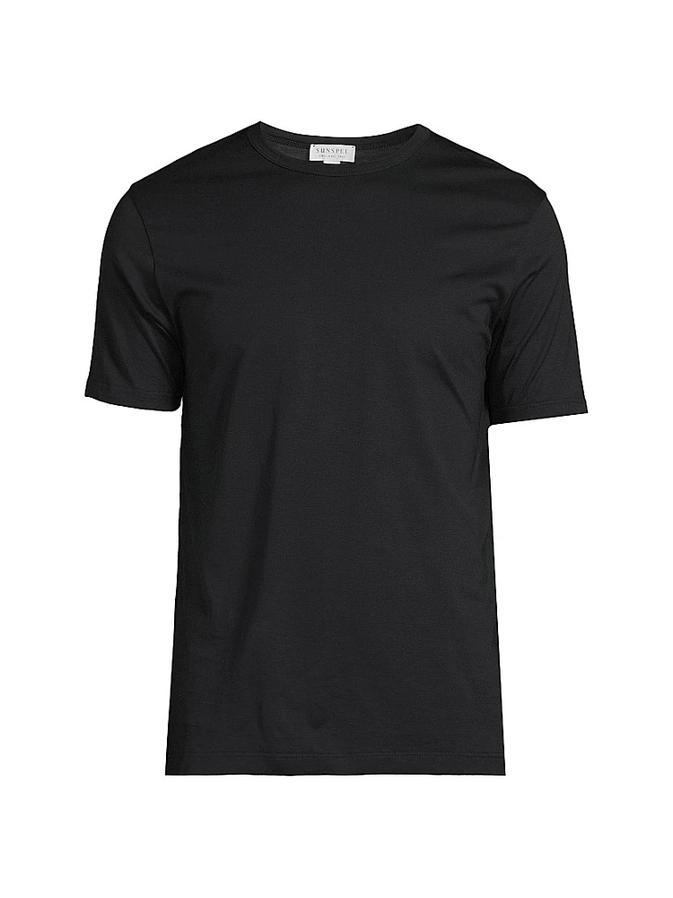 Classic Crewneck Cotton Tee