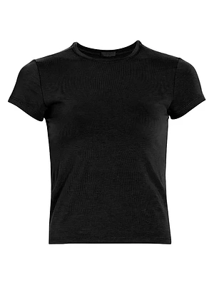 Stretch Cotton Tee