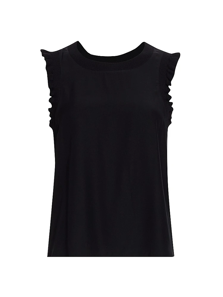Tous Les Jours Lenore Silk Tank