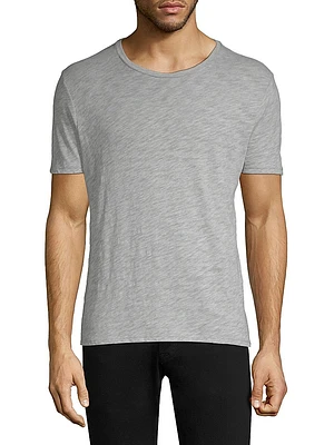 Slub Cotton Crewneck Tee
