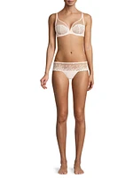 Delice Sheer Plunge Bra