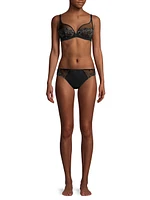 Delice Sheer Plunge Bra