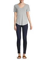 Curved-Hem Tee