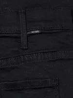 The Hustler High-Rise Ankle Fray Jeans