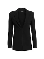 Odette Notch Lapel Wool Blazer