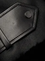 Shearling Lamb & Nappa Leather Moto Jacket