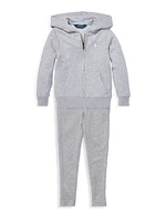 Little Girl's French Terry Hoodie