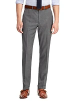Greg Flat-Front Wool Pants