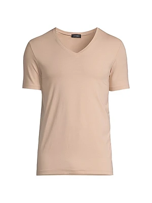 Cotton Superior Short Sleeve V-Neck Tee