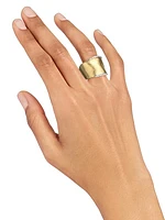 Lunaria Diamond & 18K Yellow Gold Band Ring