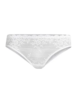 Embrace Lace Bikini-Cut Briefs