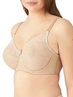 Retro Chic Full-Coverage Underwire Bra