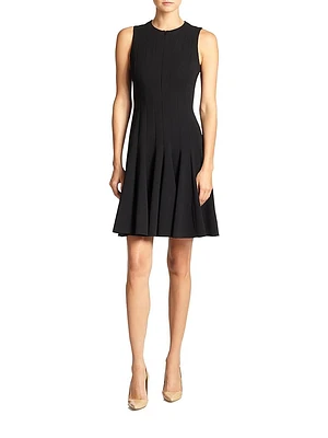 Double-Face Flare Dress