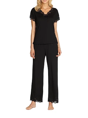 Zen Floral Jersey Pajamas