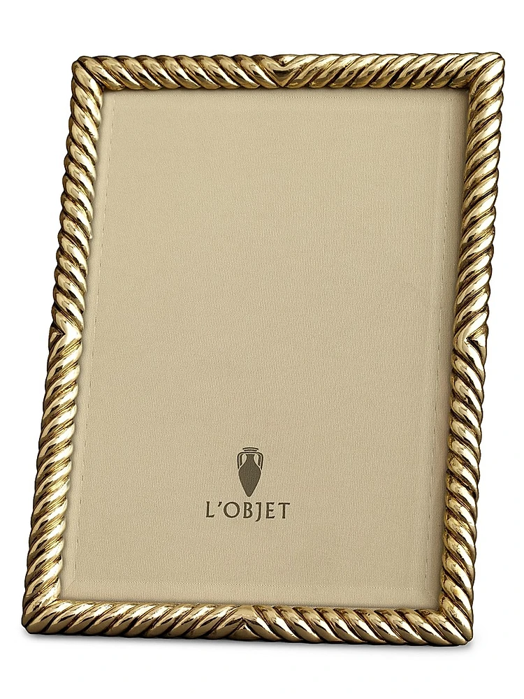 Gold Deco Twist Frame