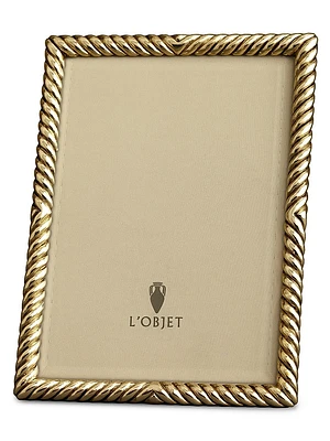 Gold Deco Twist Frame