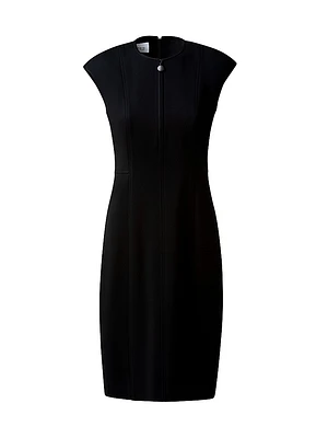 Essentials Jersey Cap-Sleeve Sheath