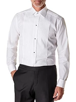 Contemporary-Fit Pleated Bib Dress Shirt