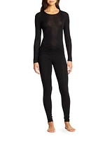 Silk Long-Sleeve Top