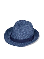 Navy Fedora Hat