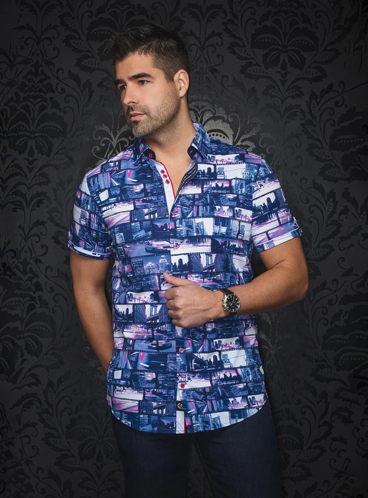 Cities Print 'Medford-SS' Shirt